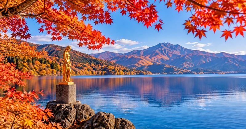田沢湖の紅葉はいつからいつまで？
