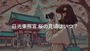 日光東照宮 桜の見頃はいつ？開花時期とおすすめスポット