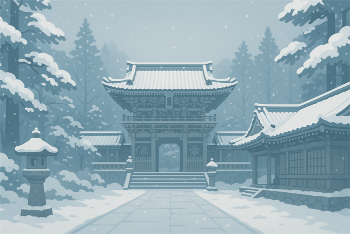 日光東照宮の雪はいつから降り始めるか