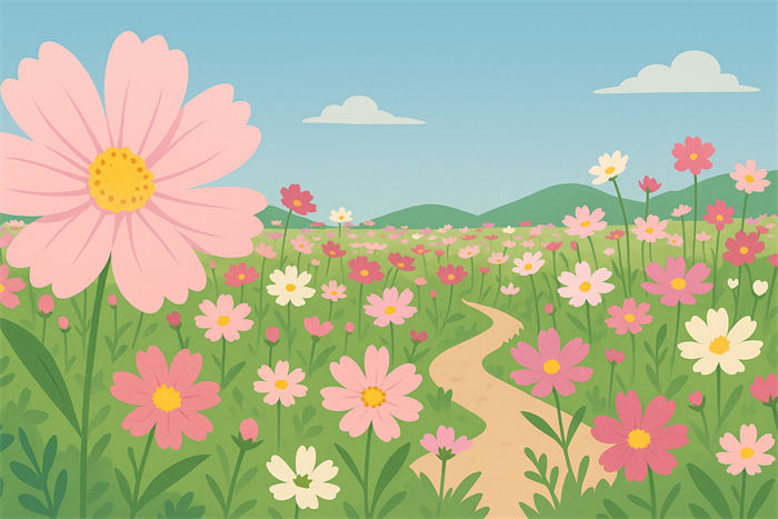 とよのコスモスの里 開花状況と見頃情報