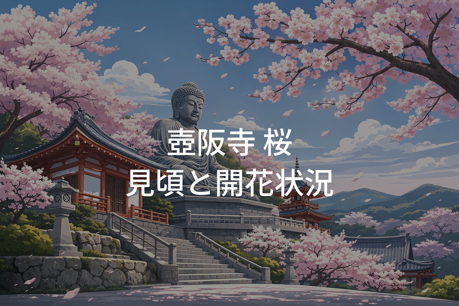 【2026年】壺阪寺 桜の見頃はいつ？満開時期と開花状況