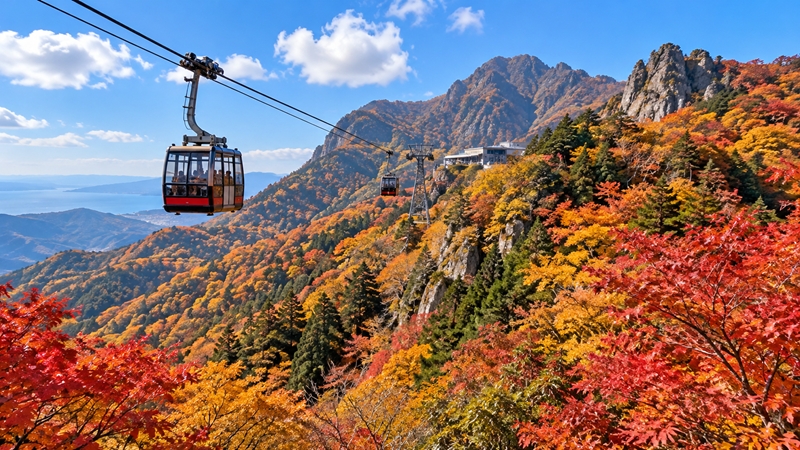 雲仙の紅葉シーズンの見頃時期はいつからいつまで？