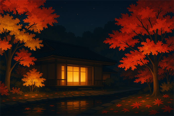 湯河原の紅葉ライトアップ