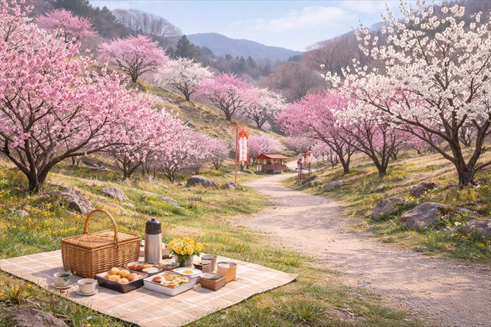 湯河原梅林の開花状況と見頃の楽しみ方